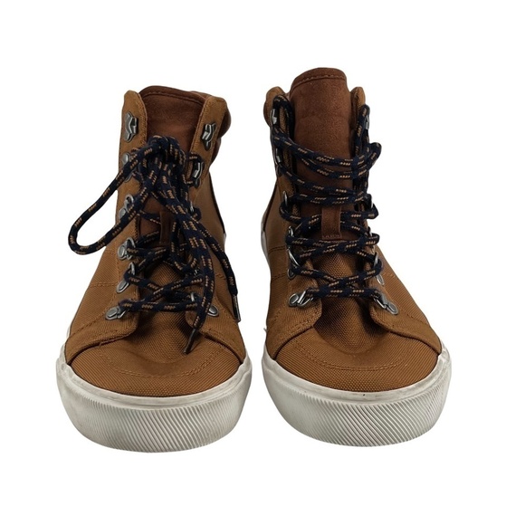Old Navy Tan HT Hiker Hybri Lace Up Boot Size 6 Boys - Picture 1 of 10